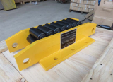 Moving roller skids applied on moving and handling works